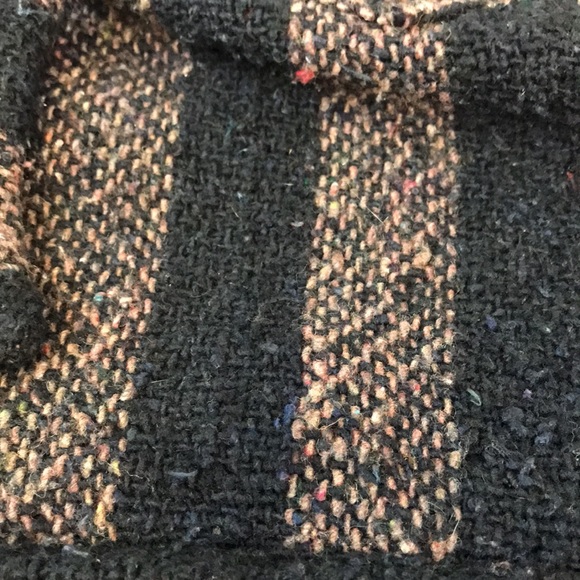 Textile Baja Woven Boho Style Hoodie Pullover Size Small - Picture 8 of 8